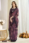 Eesha 07 By Vallabhi Georgette Anstract Printed Sarees Wholesale Shop In Surat